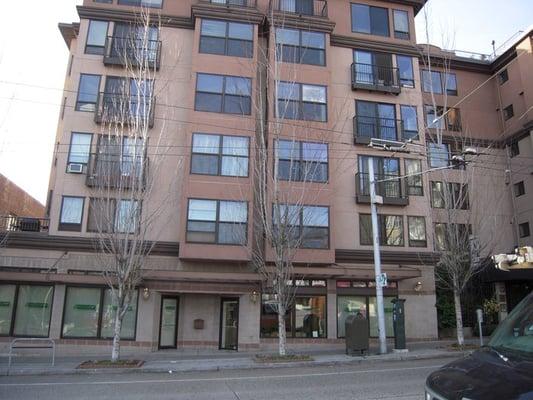 The condo building that SLC's business unit resides in.