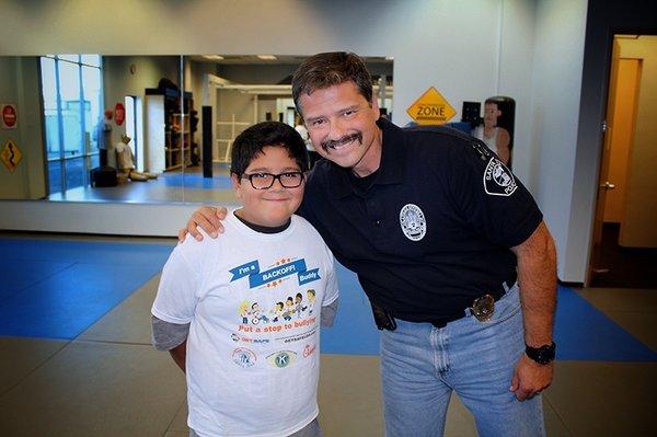 GET SAFE® and OC GRIP spreading the message of gang prevention and "BACKOFF! Buddy" anti-bullying education.