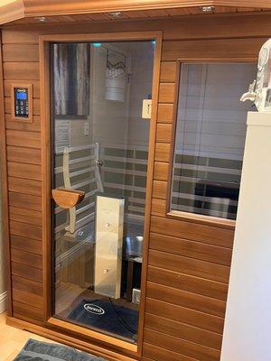 Infrared sauna