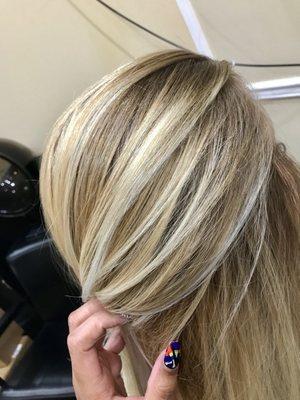 Natural Balayage Highlights