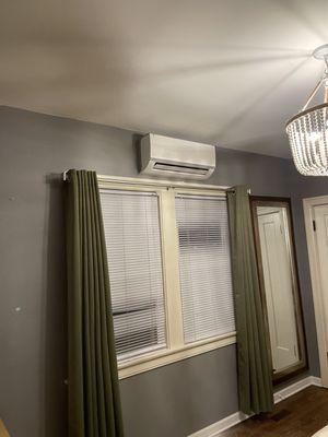 Ductless heat pump