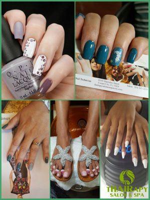 Our clients love their Summer nails!