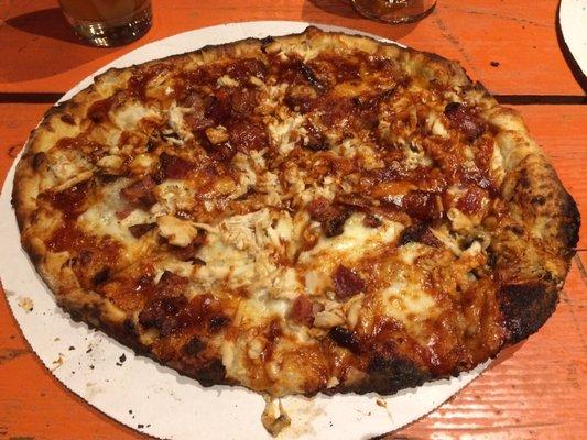 BBQ Chicken pizza - $11