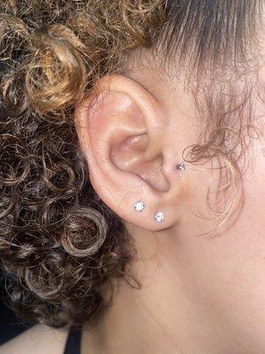 Right Side Tragus!