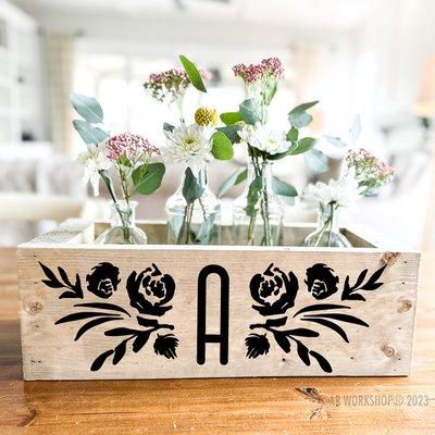 Make a centerpiece box that can be displayed all year long