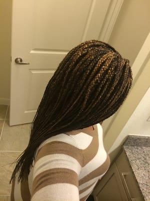 Small/medium box braids by Arsenia