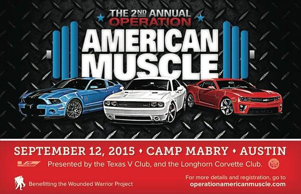 I am the co founder of the Operation American Muscle Car show. We are hosting our 2nd annual car show that benefits the Wound...