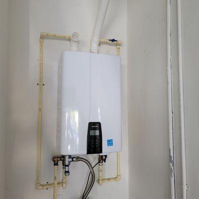 tankless hot water heater installations!!!!!