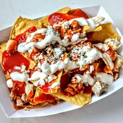 Buffalo Chicken Nachos