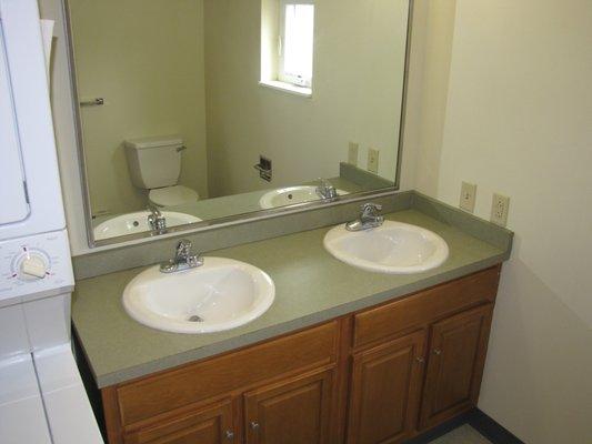 Large bathrooms