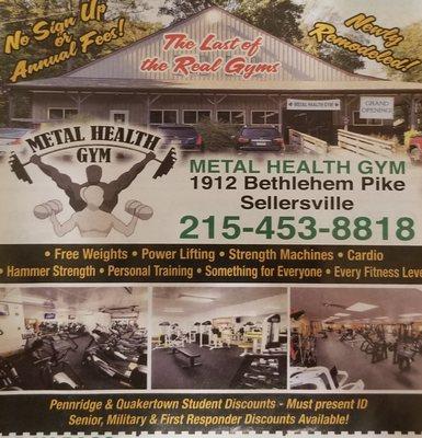 Metal Health Gym