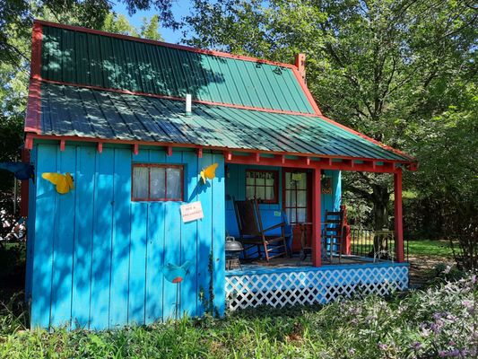 A new roof was added to the cottage in Spring 2021.