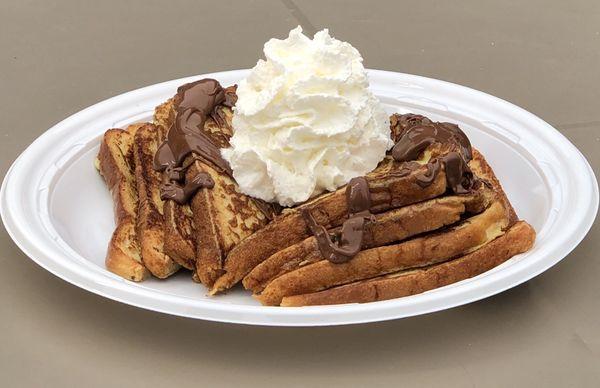 Nutella French Toast W/Whip