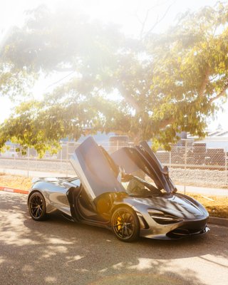 Mclaren 720s Tinted with XPEL XR+