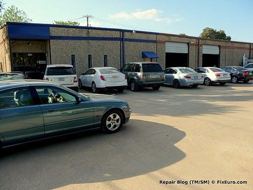 The Shop in Dallas - all cars are locked up inside the (alarmed) building every night.