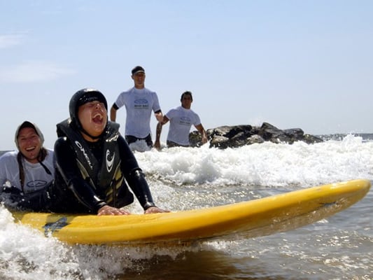 Who says kids with special needs can't surf?