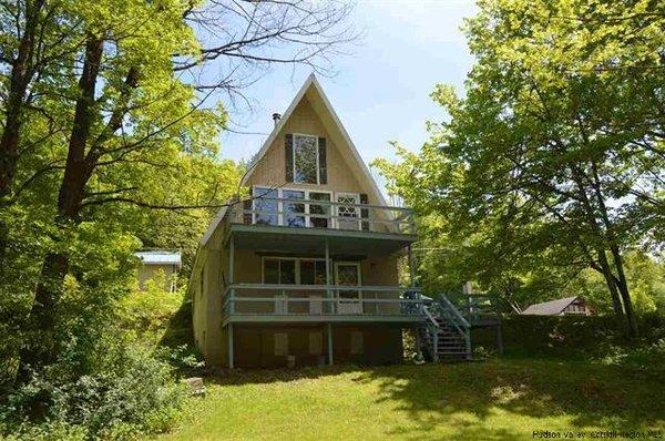 Enjoyed helping buyer Dana L. purchase this fab 2-family vintage A-Frame in Lanesville!