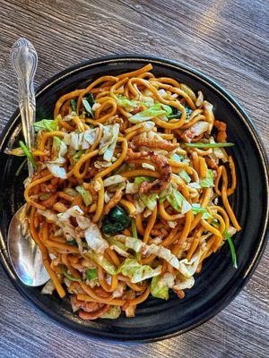 Shanghai Beef Pan Fries Noodles