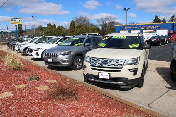 We also have a variety of clean used vehicles.