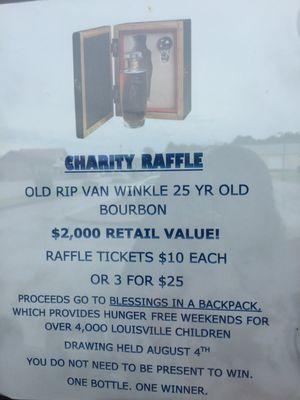 Charity raffle