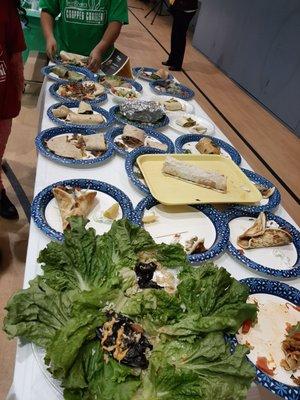 After school program 5th annual Chopped challenge 2019 - wraps around the world held @ "The center"