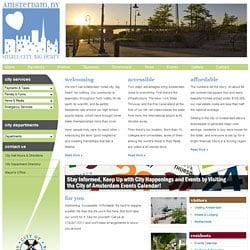 Website Design & Development - City of Amsterdam, NY