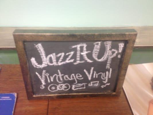 Jazz It up:  Vinyl Records