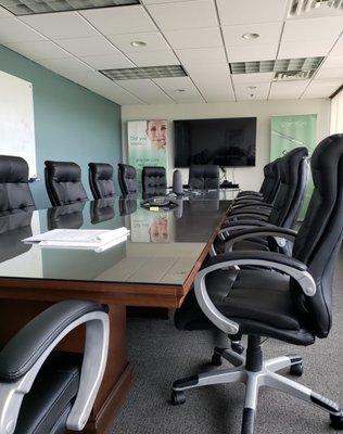 Board room inside SkinCure Oncology