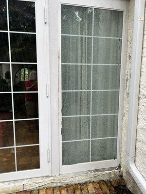 Glass door repairs