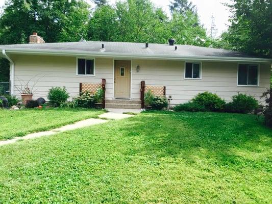 this is a local house that we painted in Long Lake, MN