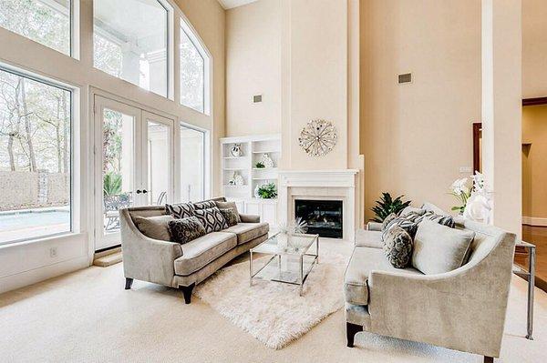 Beautiful home Staging with a pair of our Arianna sofas!