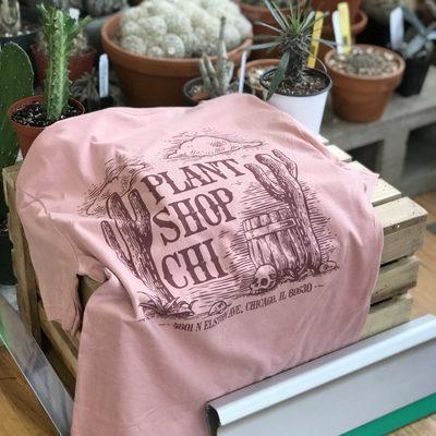 Custom Printed Plant Shop Chicago Shop Shirts