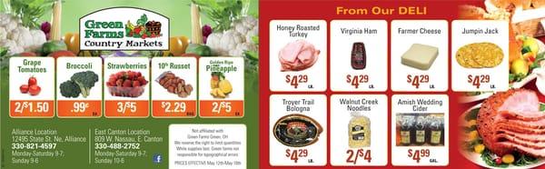 Weekly Specials