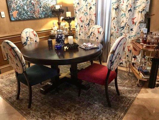 Dining Room Chair set for are-Upholstery