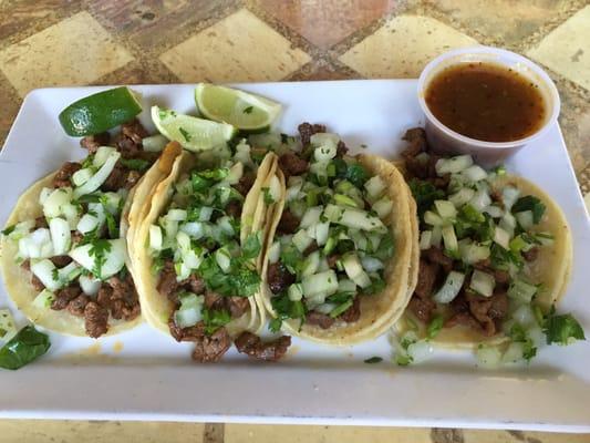 Carne Asada street tacos