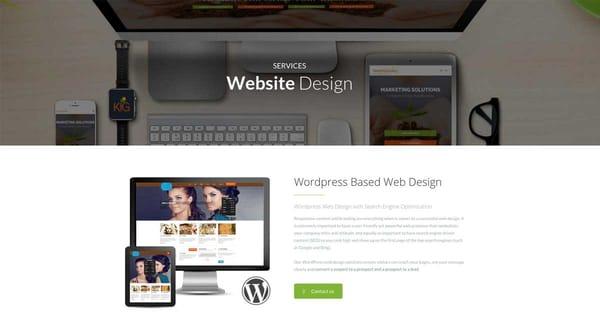 Website Design - Wordpress and Custom HTML