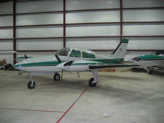 Our Cessna 310R Charter aircraft