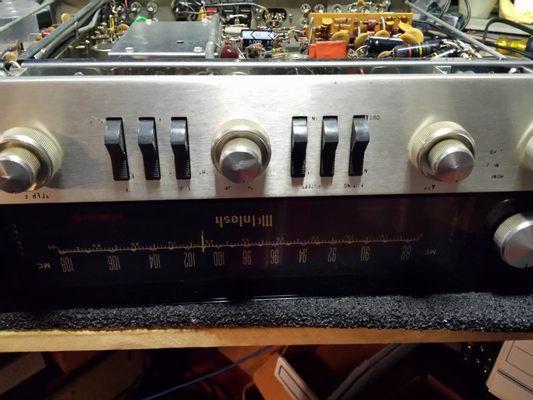 Restoring an old McIntosh tube preamp