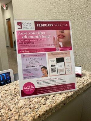 Sign up for this hydro facial ... it's awesome !