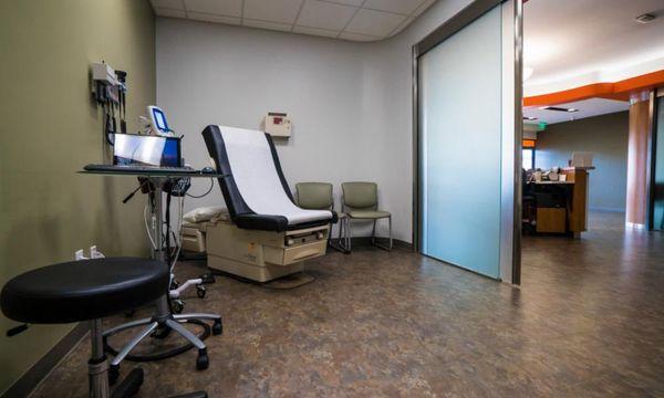 Northwell Health-GoHealth Urgent Care Exam Room in Syosset