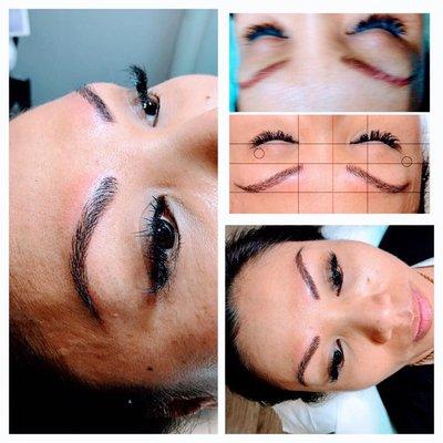 Microblading and Eyelash Extension by C.J