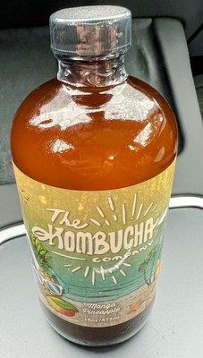 Mango pineapple kombucha. Pretty tasty.