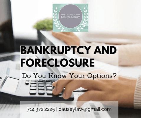 Bk and foreclosure