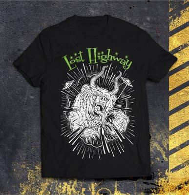 Oklahoma City acclaimed artist Jay Roberts limited addition Lost Highway T-Shirts for $20