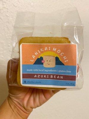 Azuki Bean Butter Mochi