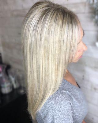 Full head platinum babylights