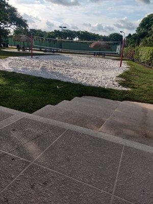 Volleyball court