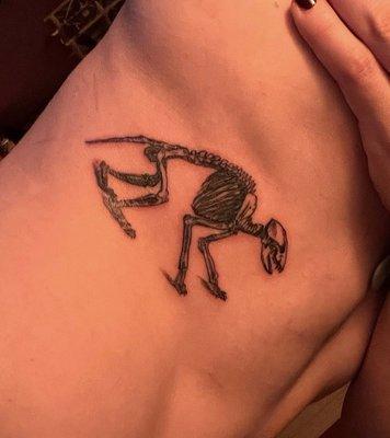 Skeleton tattoo