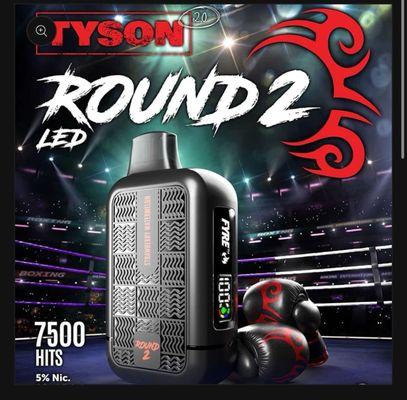 Tayson round 2  All flavor with digital secreen