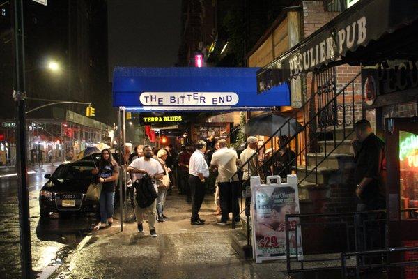 The Bitter End, a classic comedy venue and one of the key stops on the tour